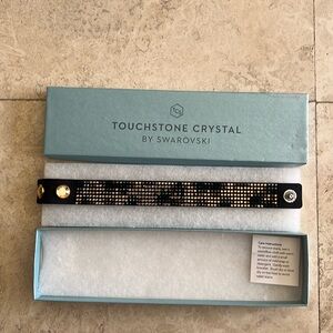 Leopard Print Touchstone Crystal bracelet